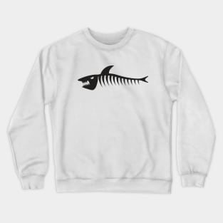 Black fishbone Crewneck Sweatshirt